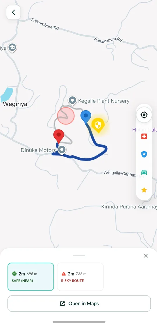 Safety Route